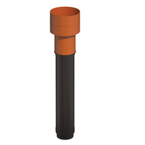 Ubbink geisol.dakdoorvoer O150 natuurroo