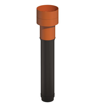 Ubbink geisol.dakdoorvoer O150 natuurroo - afb. 1