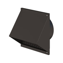 Ubbink gevelkap zwart O160 0188815