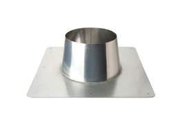 Ubbink plakplaat alu. voor RG 250mm inwe