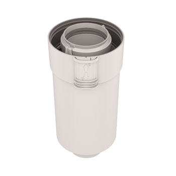 Ubbink PP/KS verl.buis L=250 conc. O60/1 - afb. 1