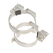 Ubbink Rolux PP beugel 100-131 wit 01691 - afb. 1