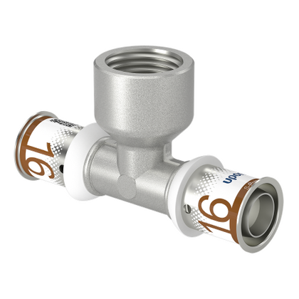 Unicor T-stuk 16mmx1/2"Bix16mm - afb. 1