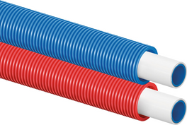 Unipipe 16x2mm m.mantel Blauw rol a 75mt