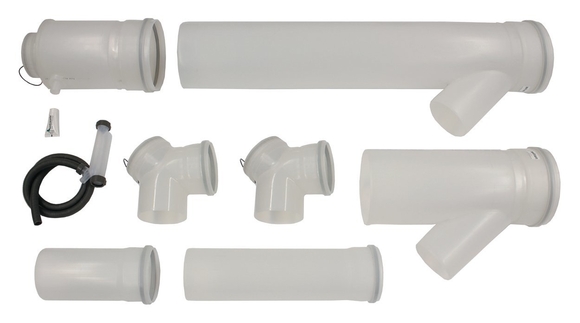 Vaillant aansluitset O200/200 PPs voor 2 - afb. 1