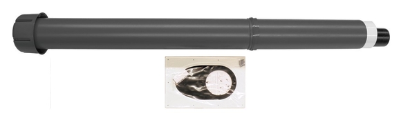 Vaillant dakdoorvoer 110/160 PP zwart 00 - afb. 1