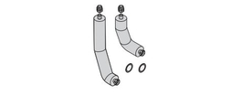 Vaillant hydr.aansluitset voorkant 45kW