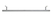 Vasco Flatline handdoekbeugel 700mm 1183 - afb. 3