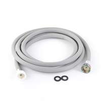 Verlengslang 20-60 atm. 3,5m grijs PVC 0