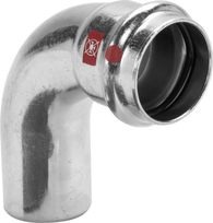 Viega Prestabo bocht 22mm 90° 1116.1 spie-pe 558215 staal/vz m/SC