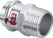 Viega Prestabo overg.stuk 22x3/4" pers-bu 1111 staal/vz m/SC - afb. 1