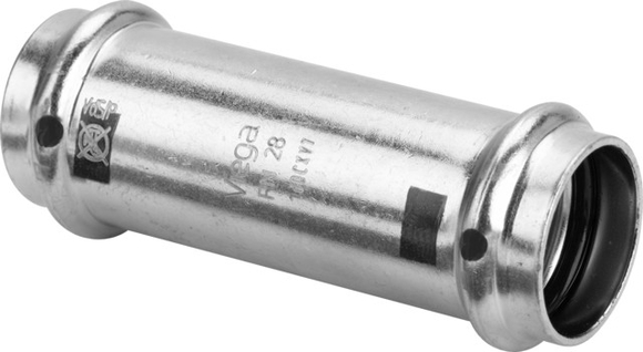 Viega Prestabo schuifsok 15mm 1115.5 2x pers 558055 staal/vz m/SC - afb. 2