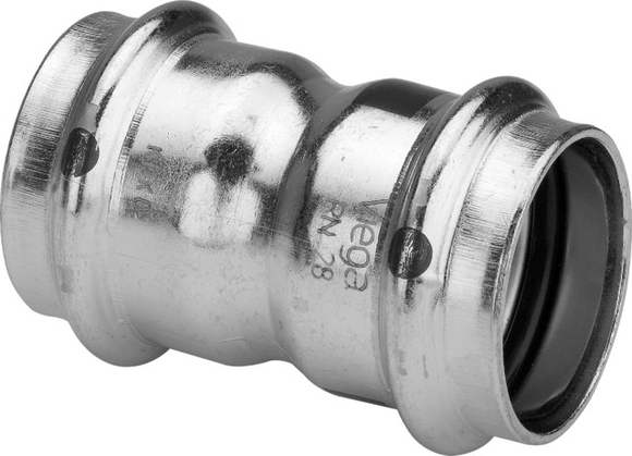 Viega Prestabo sok 22mm 2x pers 1115 558000 staal/vz m/SC - afb. 2