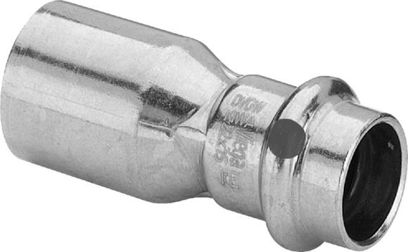 Viega Profipress inschuifsok 22x15mm spie-pers 2415.1 koper m/SC - afb. 2