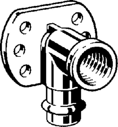 Viega Profipress muurplaat 15x1/2" pers-bi 2225.5 107345 brons - afb. 3