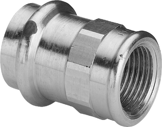 Viega Profipress overg.st 15x1/2" pers-bi 2212 107543 brons m/SC - afb. 2