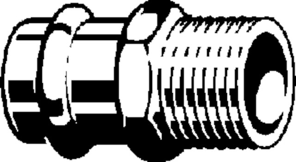 Viega Profipress overg.st 28x1" pers-bu 2211 106508 brons m/SC - afb. 3