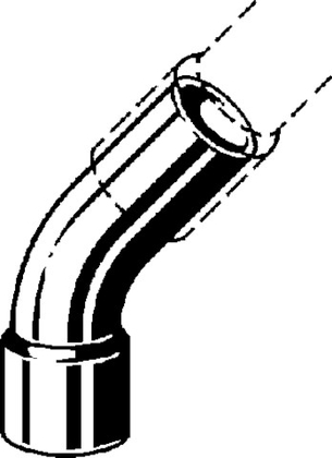 Viega RK bocht 45gr 10mm spie-eind 95040 - afb. 5