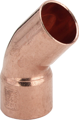 Viega RK bocht 45gr 54mm spie-eind 95040 - afb. 3