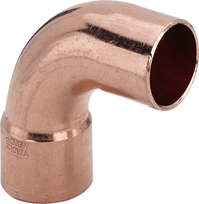 Viega RK bocht 90gr 10mm spie-eind 95001