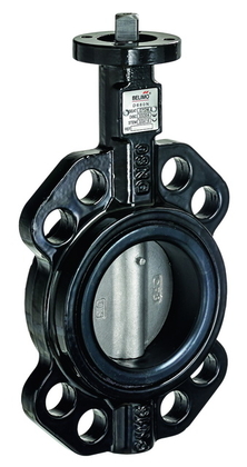 VLINDERKLEP DN65 2.1/2" KVS180 D665 - afb. 2