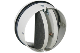 Vlinderklep O100mm brandwerend