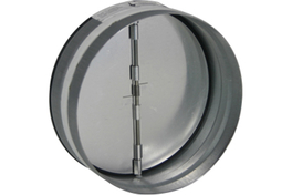 Vlinderklep O150mm Gegalv.