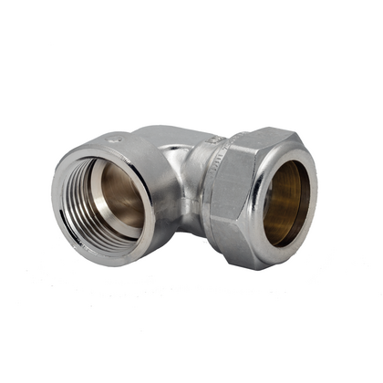 VSH knel knie 1/2"bi x10mm chr DZR 1214 - afb. 1