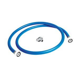 Vulslangset a 3.5 mtr. met 3/4 wartels gemonteerd inclusief ontluchtingssleutel - afb. 2