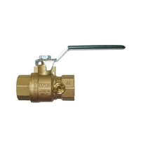 Watts kogelkraan+aftap 1" serie 208 Elit