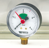 Watts manometer FR200 ABS G1/4 DN50 0-4b