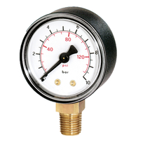 Watts manometer MR200 ABS 0-10bar radiaa