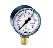 Watts manometer MR200 ABS 0-10bar radiaa