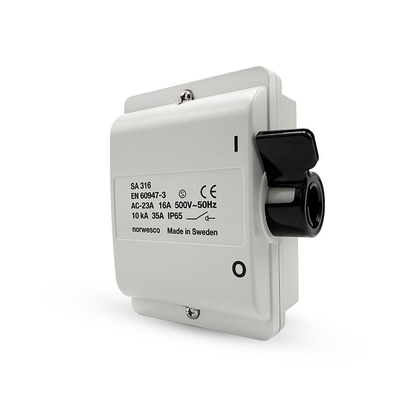 Werkschakelaar 16 Amp.3 polig 500 volt - afb. 1