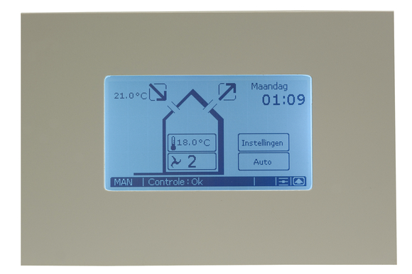 Zehnder Bedien.paneel Cc Luxe 655010110 - afb. 1
