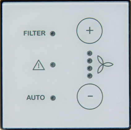 Zehnder bediening ComfoLED CS50 CA70 527 - afb. 1