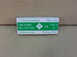 ZEKERING 1,25 AT 36313S 1,25A TRAAG SET