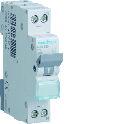 Zekering automaat 10A DIN rail N 822.952 - afb. 2